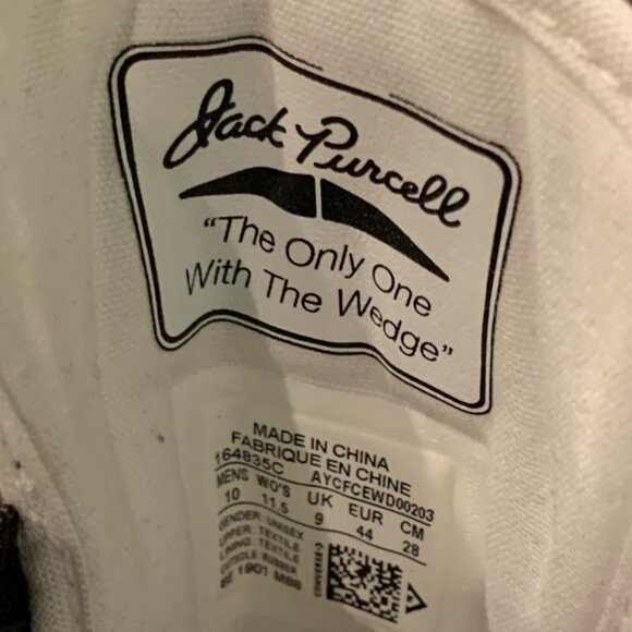 Converse Jack Purcell Zip Ox Takahiromiyashita The Soloist - New Mens Size 10 - Picture 11 of 11